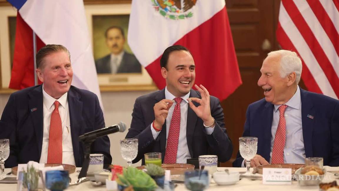 $!Manolo Jiménez resaltó la relación cercana que han tenido Coahuila y Texas históricamente.