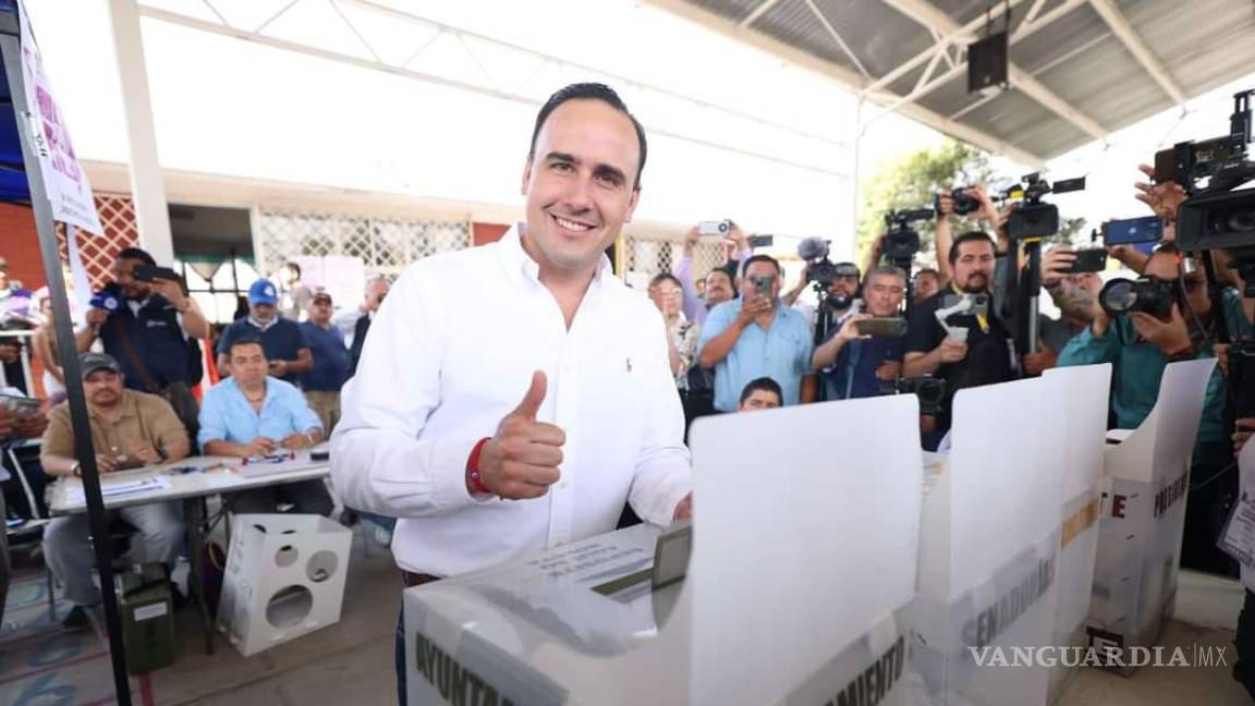 Felicita Manolo a coahuilenses por dar muestra de civilidad y democracia en esta jornada electoral