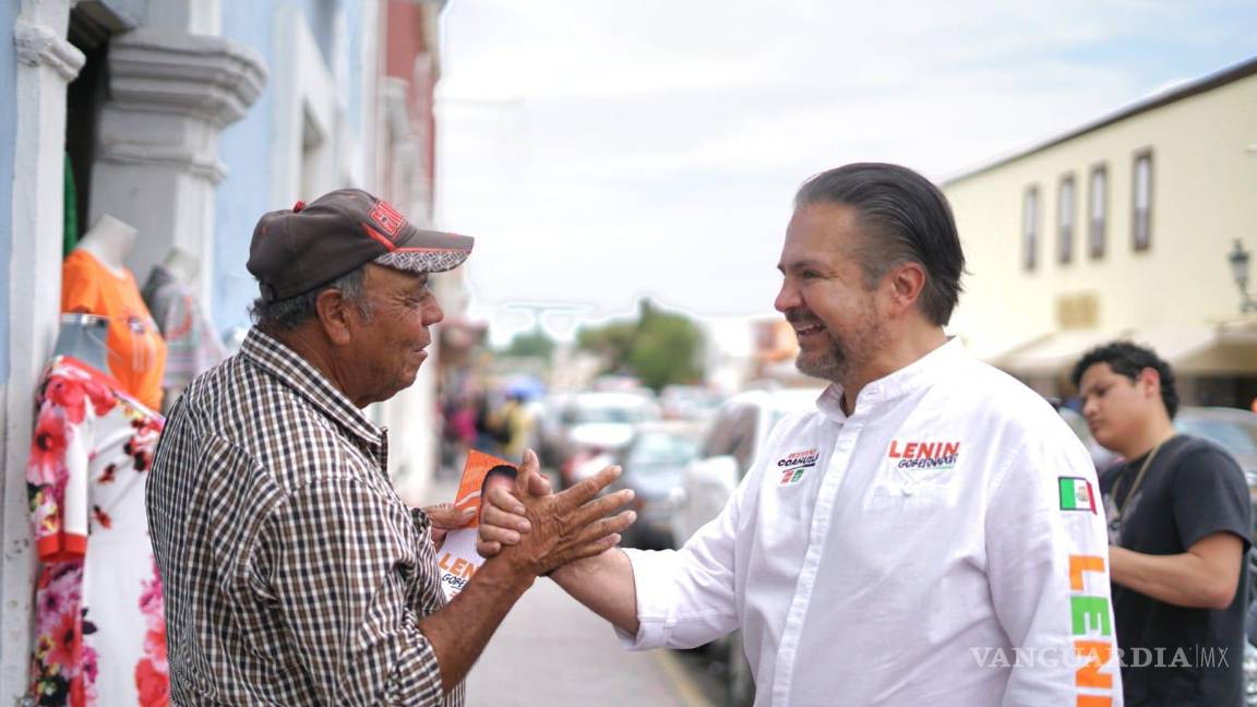 $!Lenin Pérez estuvo este sábado en Parras de la Fuente, en donde anunció un fuerte impulso al turismo.