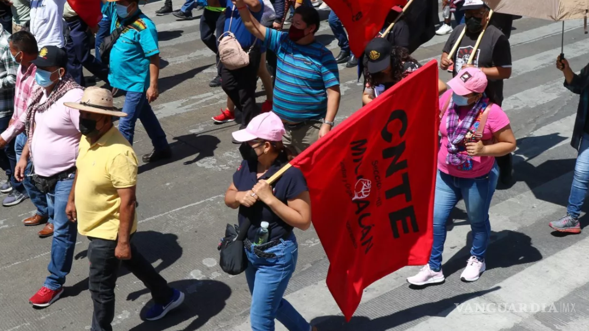 $!El pasado 5 de diciembre, maestros de diferentes escuelas y estados de la República Mexicana provocaron caos en la CDMX con varios bloqueos y movilizaciones