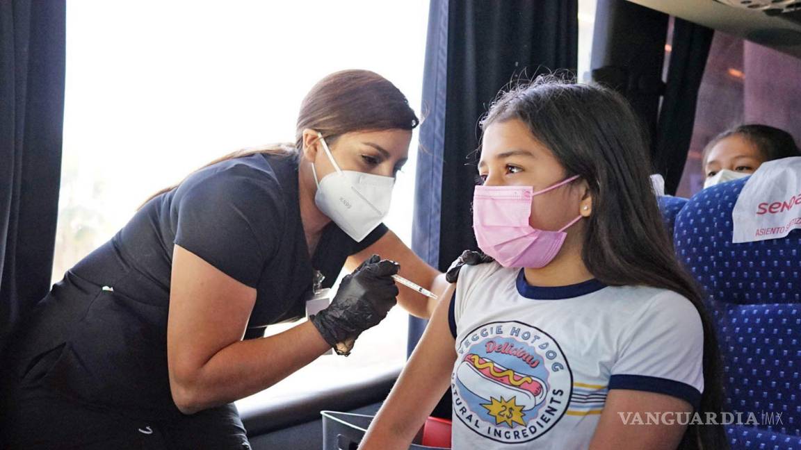 Planea Coahuila ampliar vacunación transfronteriza para niños de 5 a 11 años a otros municipios