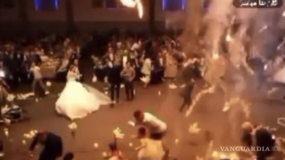 $!Los novios de la boda se encuentran devastados, pero a salvo, dijo un invitado
