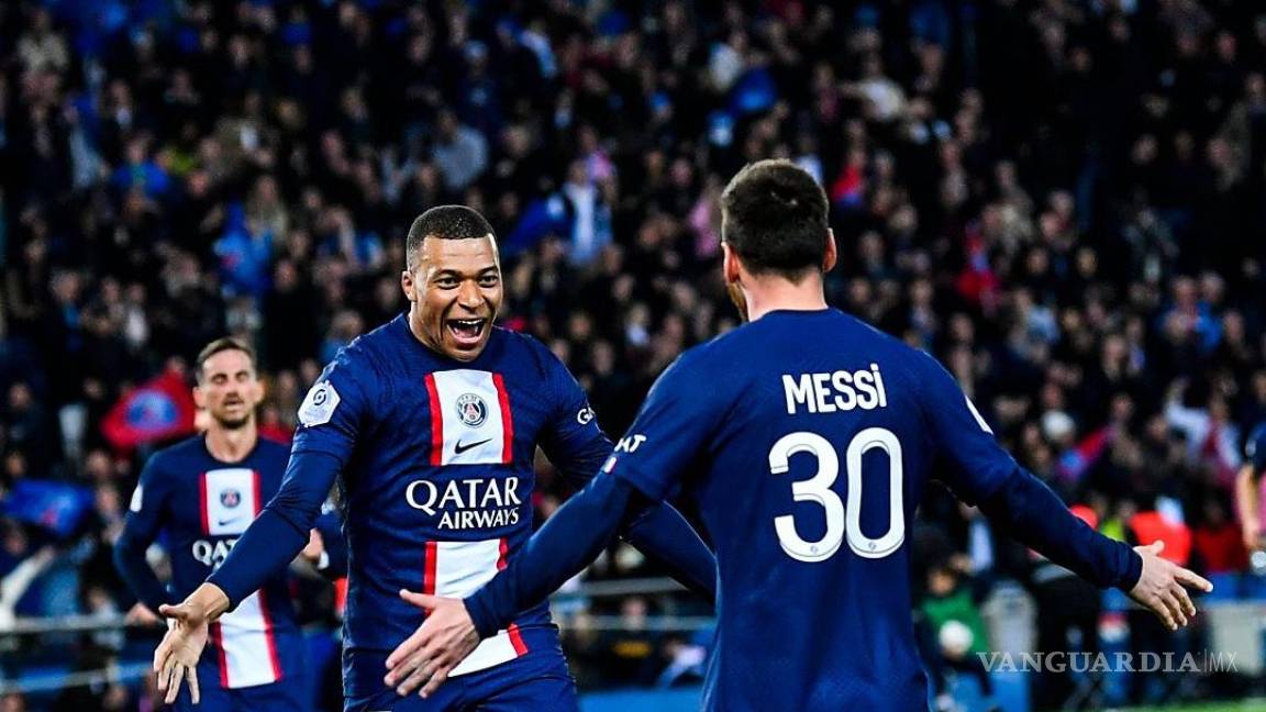 Messi y Mbappé hacen historia en triunfo del PSG