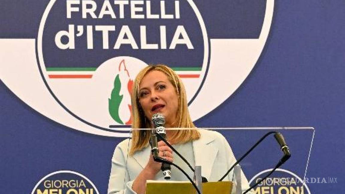 Giorgia Meloni, de extrema derecha, gana la presidencia de Italia
