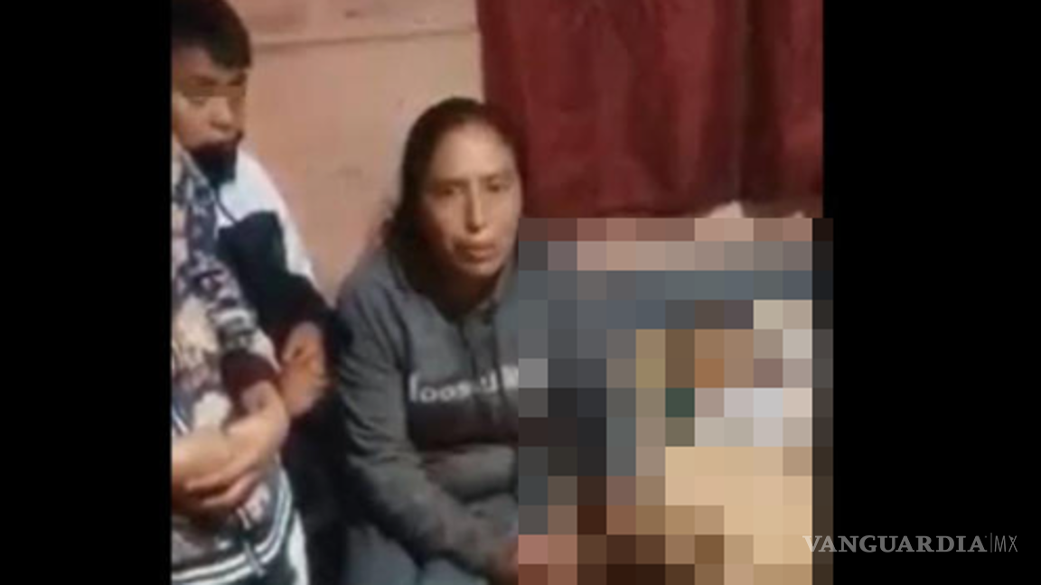 A un lado del cadáver, mujer denuncia homicidio de su esposo en Michoacán