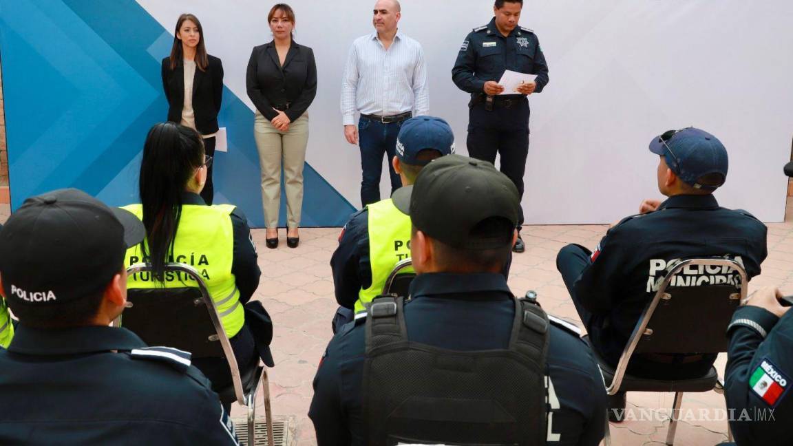 Se prepara Policía Turística de Saltillo para recibir a visitantes en Semana Santa