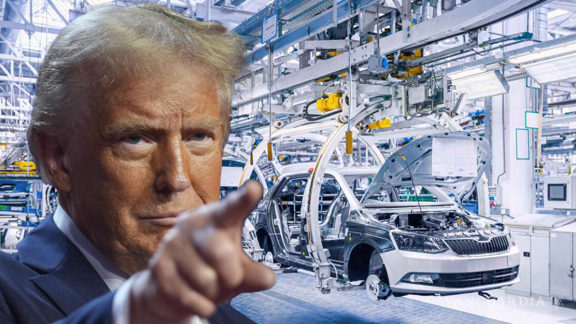 Caen acciones de automotrices de EU y Europa ante amenazas de Trump