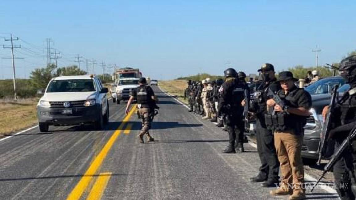 Exhiben en redes enfrentamiento en límites de Coahuila con Tamaulipas en el que abatieron a policía (videos)