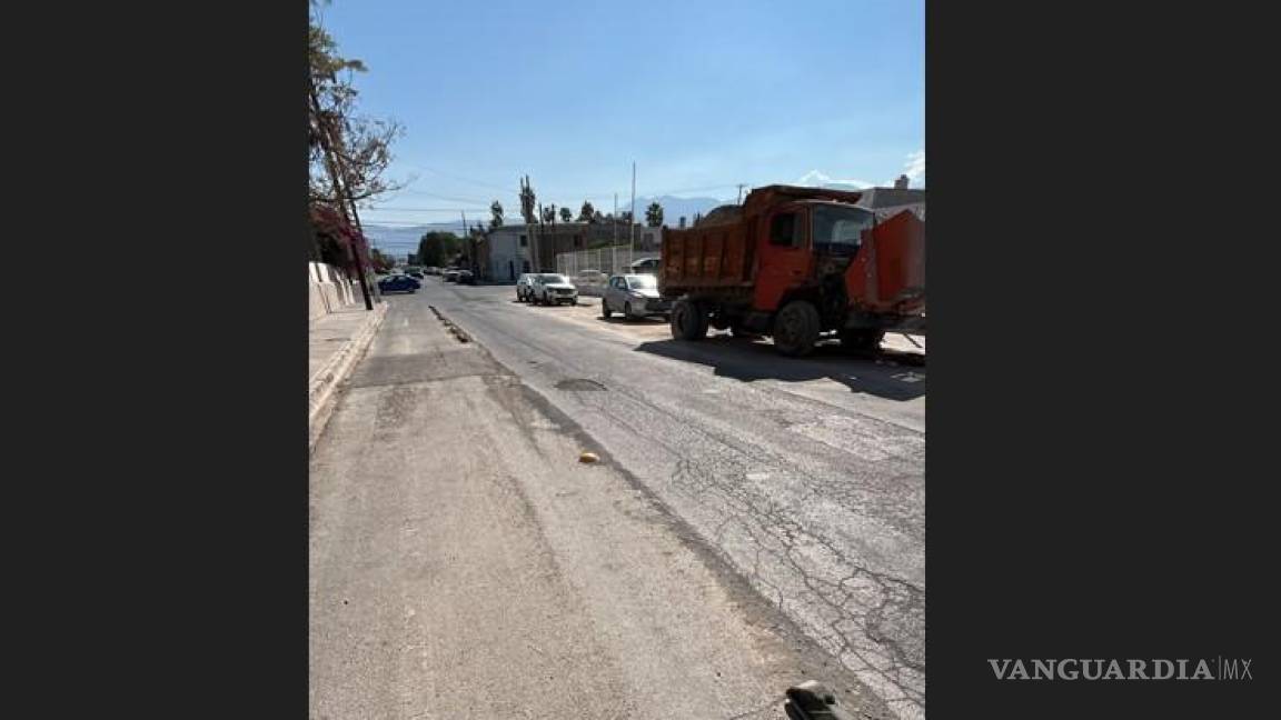 Acusan a contratistas de Naturgy y Agsal de dañar tramo rehabilitado de la Ciclovía, en Saltillo