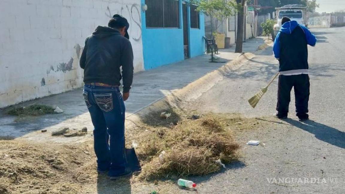 Arranca campaña de limpieza en colonias del oriente y poniente de Ramos Arizpe