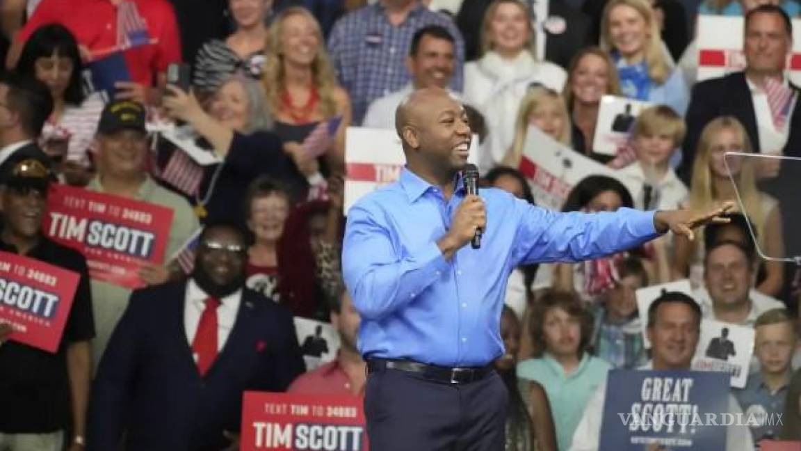 El senador Tim Scott lanza la campaña presidencial republicana de 2024