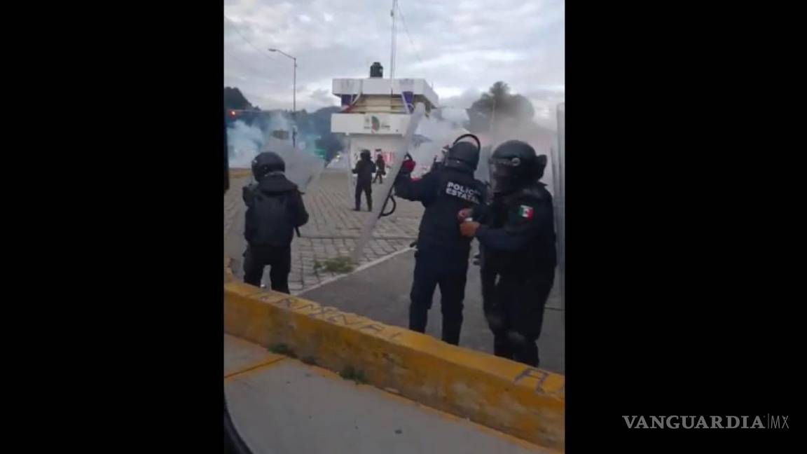 Declaran ‘muerte cerebral’ a normalista de Tlaxcala herida en estampida con granaderos