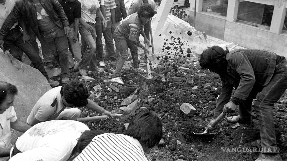 $!19 de Septiembre 1985; 7:15 a.m. un terremoto de 7.8 grados cimbró la ciudad de México.