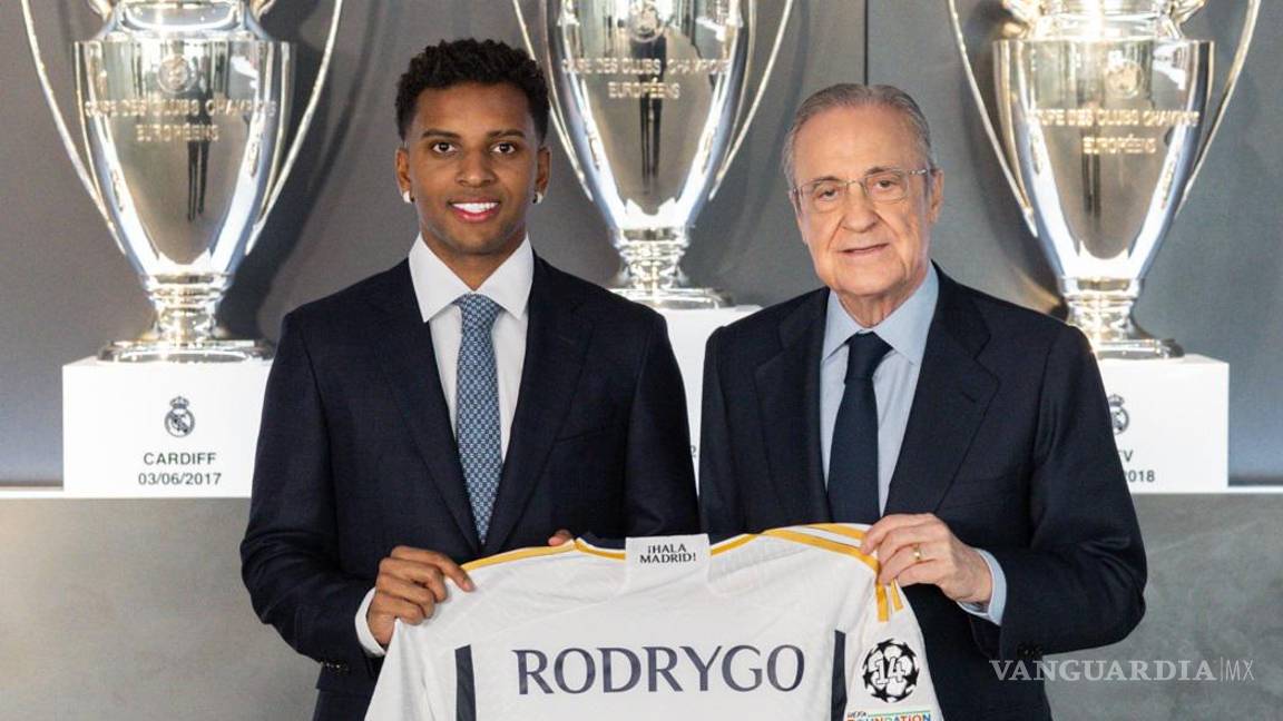 Rodrygo, eterno en el Real Madrid: firma el brasileño contrato hasta el 2028