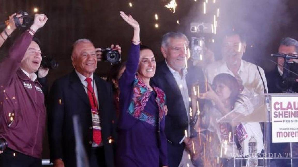 Claudia Sheinbaum logra romper el techo de cristal de la Presidencia de México tras una elección sin sorpresas