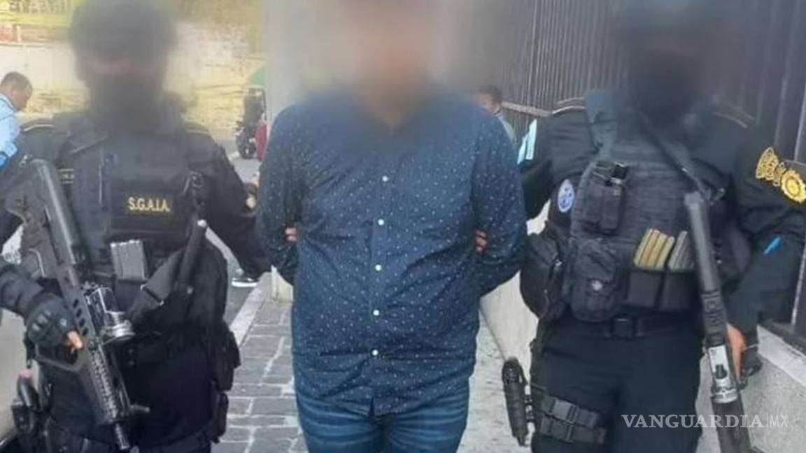 $!Sergio Antonio Duarte fue capturado en un hotel de Guatemala y cuenta con diversos cargos