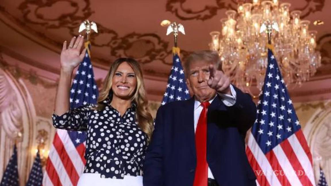 ‘Amor y fuerza’: Melania Trump afirma que apoya la campaña de Donald en 2024