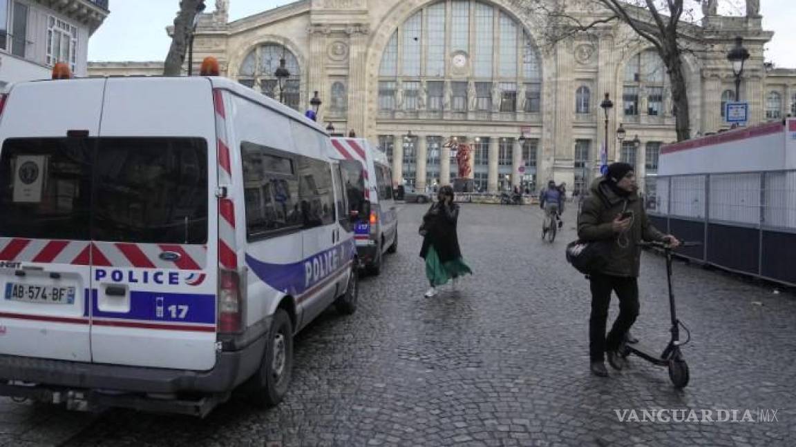 Ataque en París: un hombre acuchilló a seis personas en la Gare du Nord