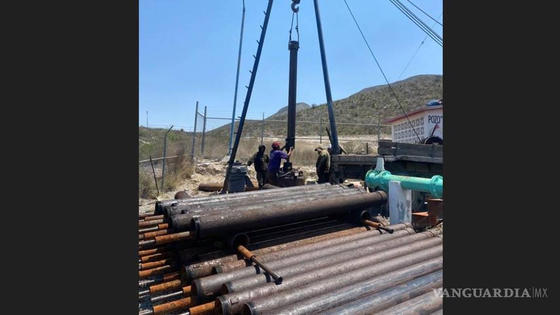 Concluye rehabilitación de pozo de agua en San José de los Nuncios, en Ramos Arizpe