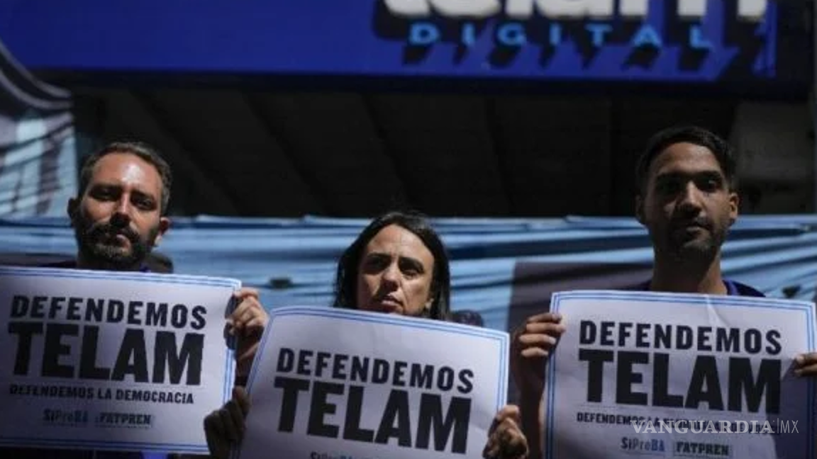 $!Argentina cierra la agencia de noticias Télam, argumenta millonarias pérdidas
