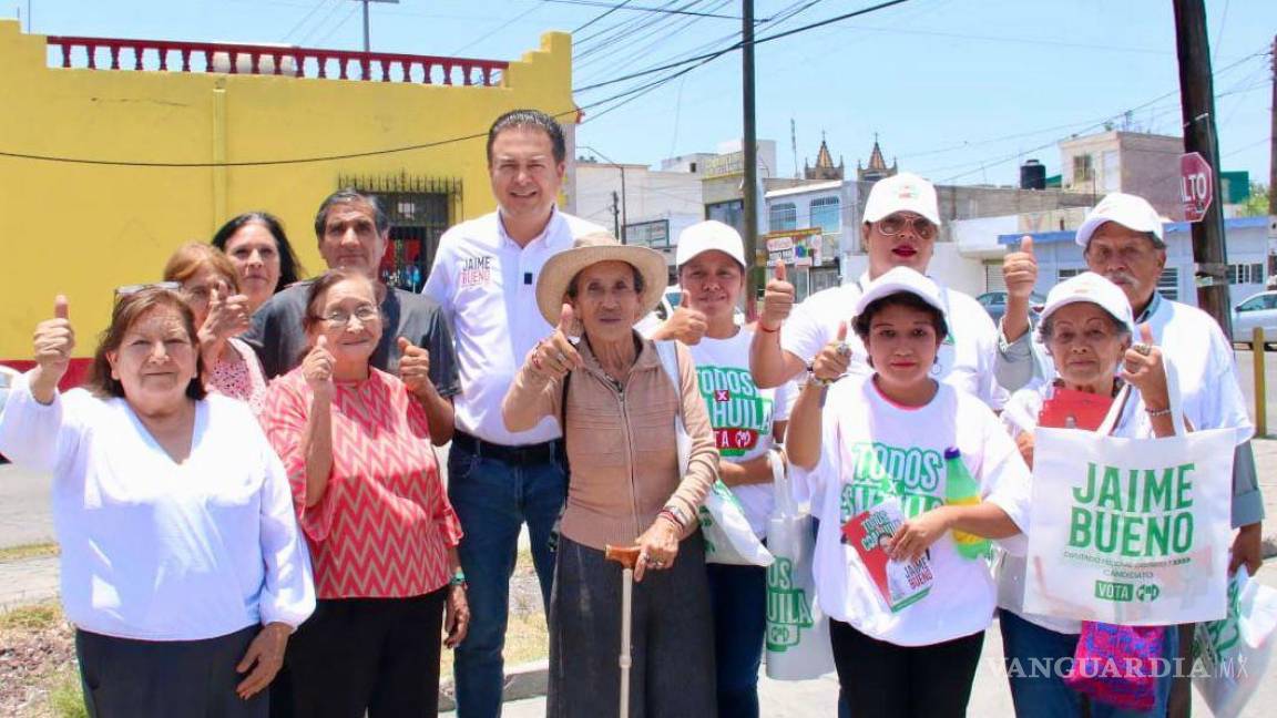 Fortalecer apoyos para adultos mayores, promete candidato a diputado federal por Coahuila