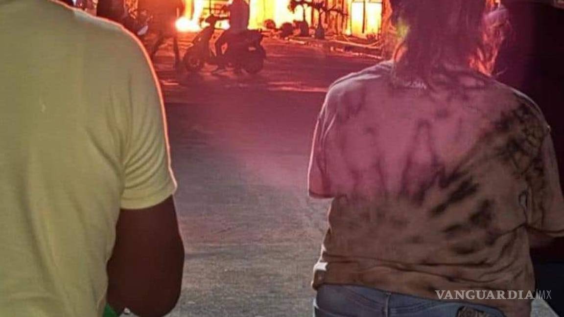 $!Por el asesinato de un joven a manos de policías se desata violencia en Lerdo de Tejada, Veracruz