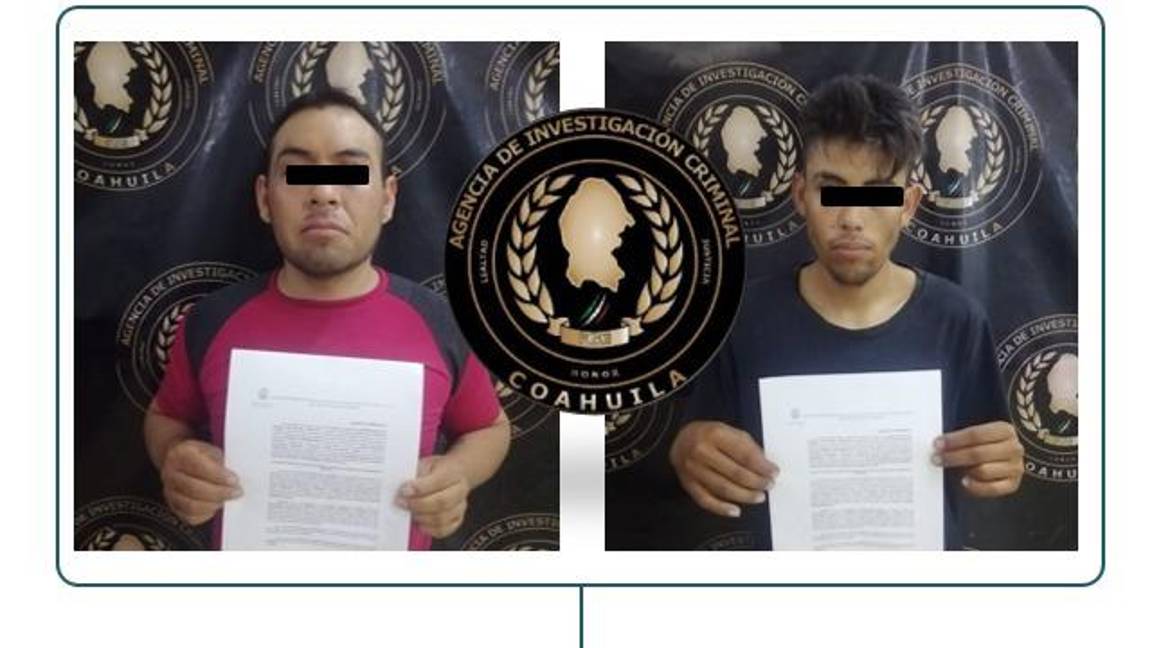 FGE presenta detenidos en Torreón por robo de vehículos con violencia y feminicido