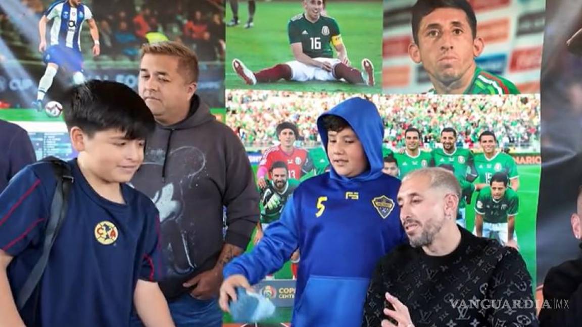 Héctor Herrera y su reacción al ver una camiseta del América: ‘me van a salir ronchas’