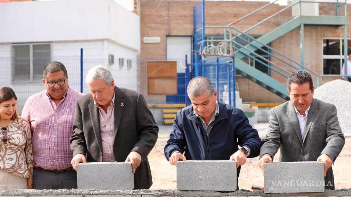 Chema Fraustro y Riquelme arrancan construcción de los Juzgados Cívicos en Saltillo