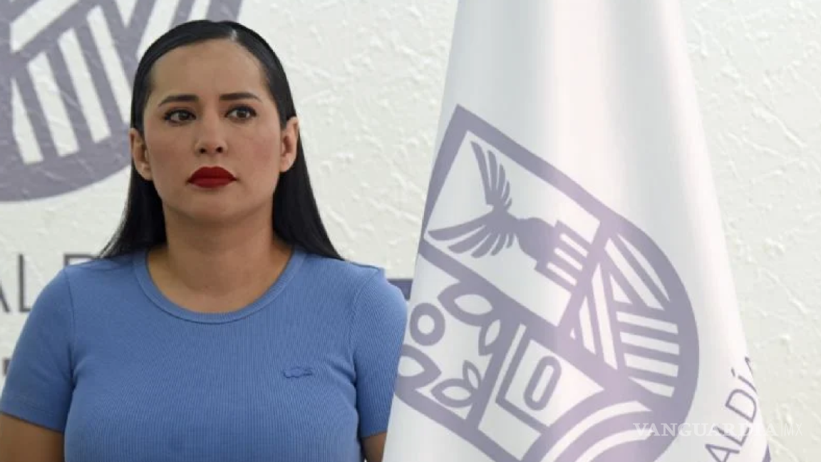 Sandra Cuevas mantiene candidatura al Senado