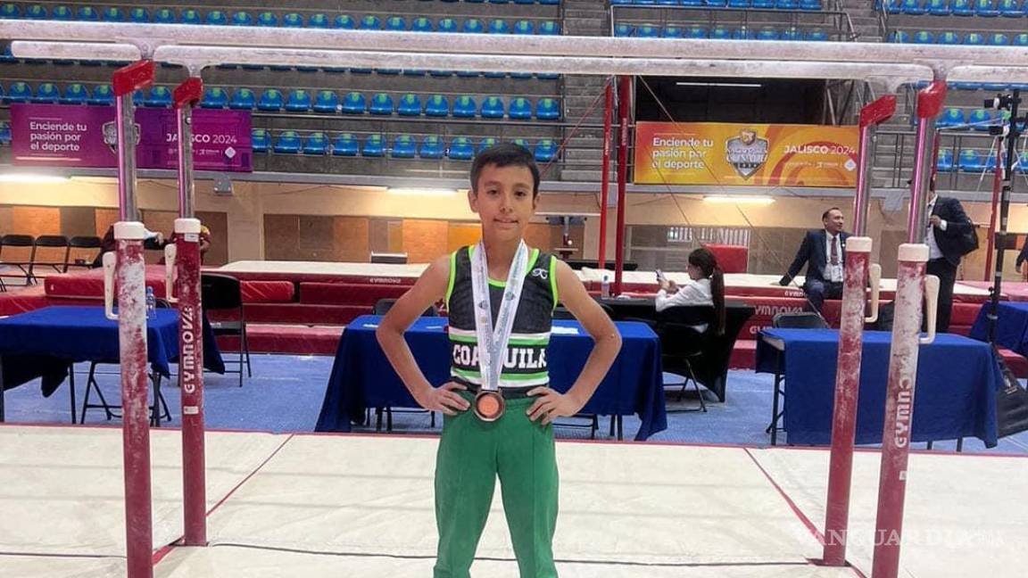 Nacionales Conade: Coahuila se cuelga la primera medalla en gimnasia