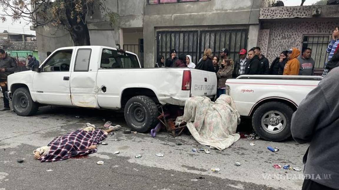 $!Las víctimas caminaban por la zona cuando ocurrió el accidente.