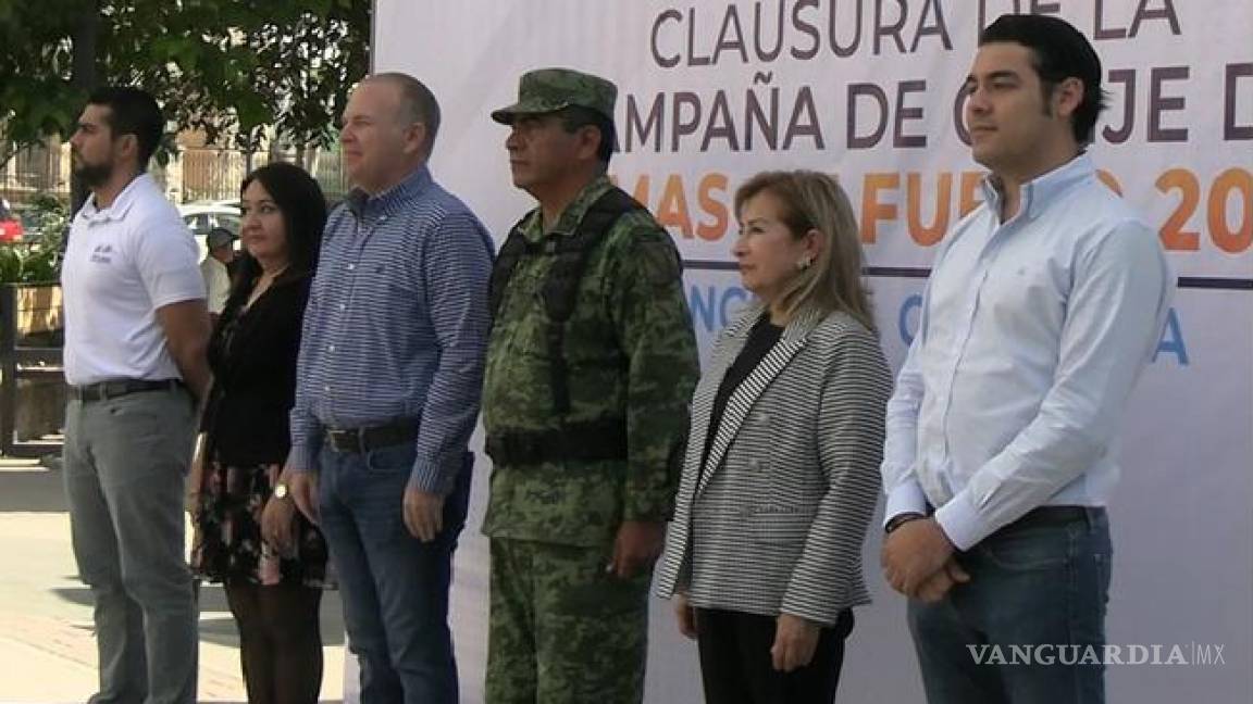 Con más de 43 mil pesos a cambio de armamento, culmina Sedena campaña ‘Canje de Armas’ en Monclova