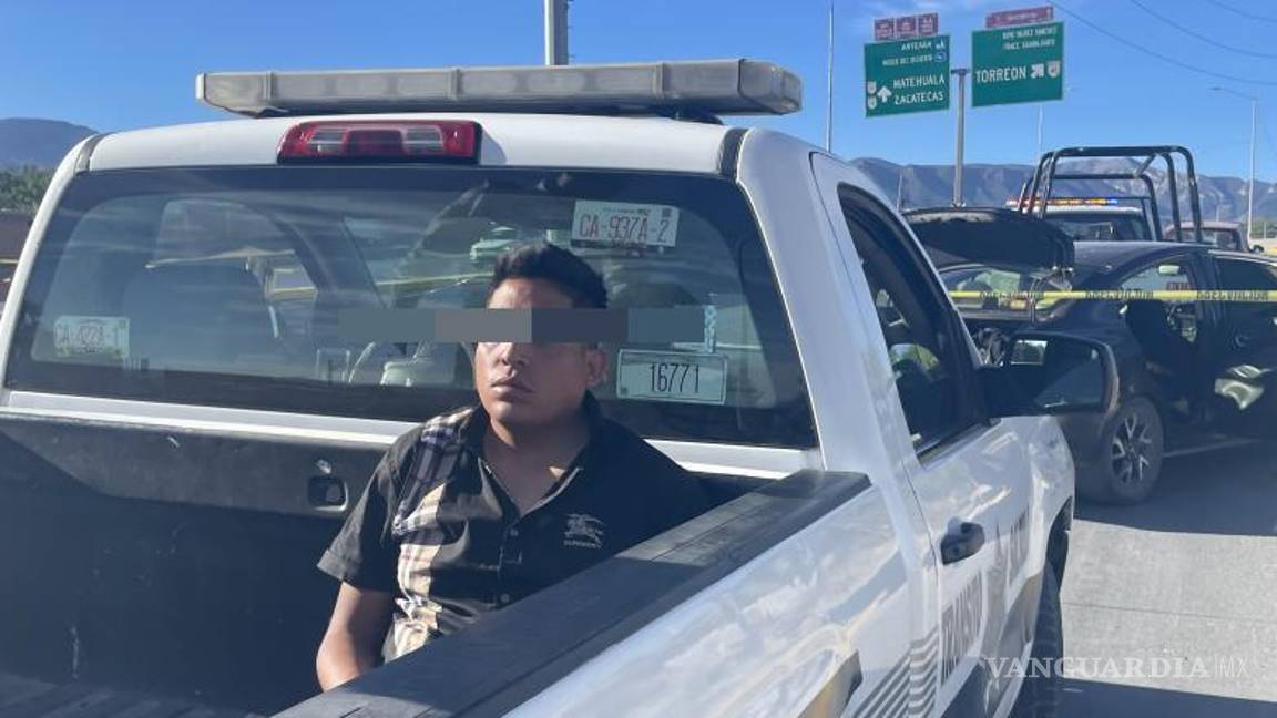 $!El responsable terminó detenido.