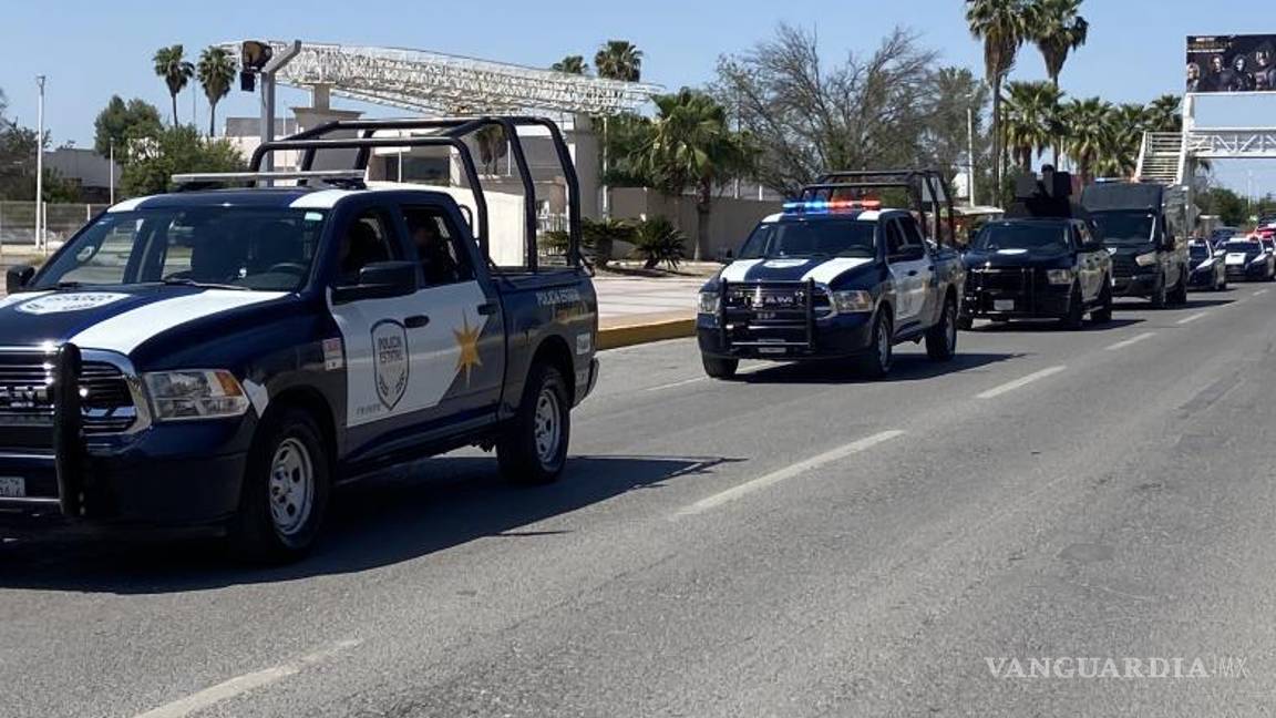$!Decenas de unidades de seguridad participaron en el arranque del operativo de Semana Santa Segura.