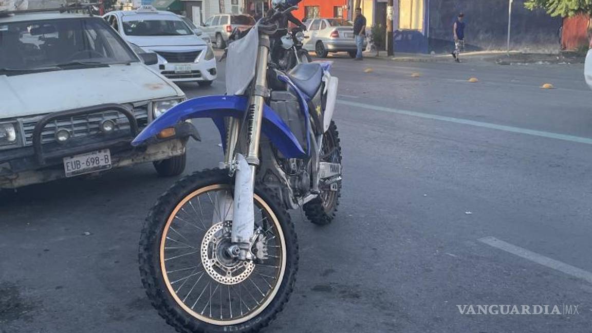 $!El frágil vehículo no sufrió daños mayores.