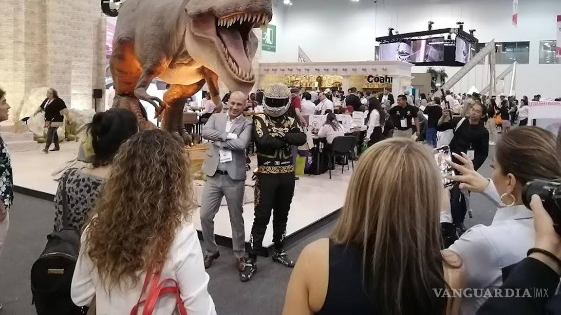 $!Los dinosaurios estarán participando en el Tianguis Turístico a desarrollarse en Acapulco.