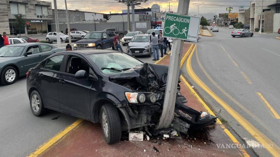 $!El probable responsable tendrá que responder los daños al municipio.