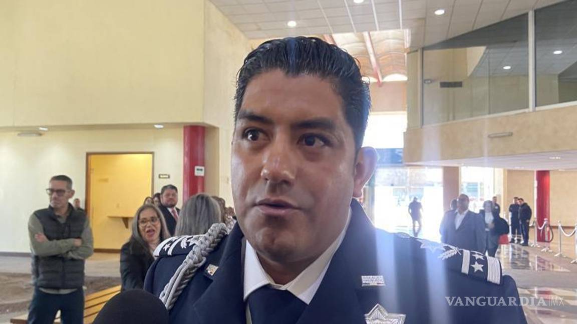 $!Santos Martínez, nuevo director de la Policía Preventiva Municipal de Monclova, se compromete a crear una policía de proximidad social para mejorar la seguridad de la ciudad.