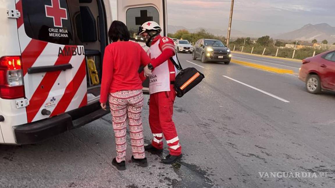 $!Las menores fueron revisadas por paramédicos.