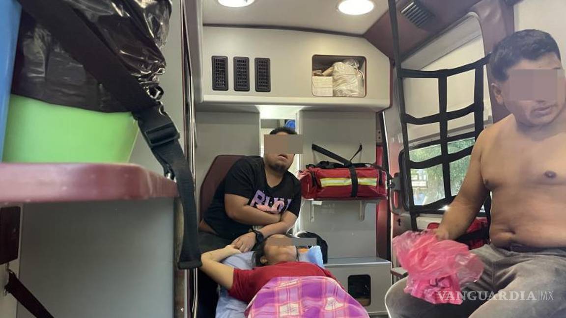 $!Los lesionados fueron trasladados para recibir atención médica.