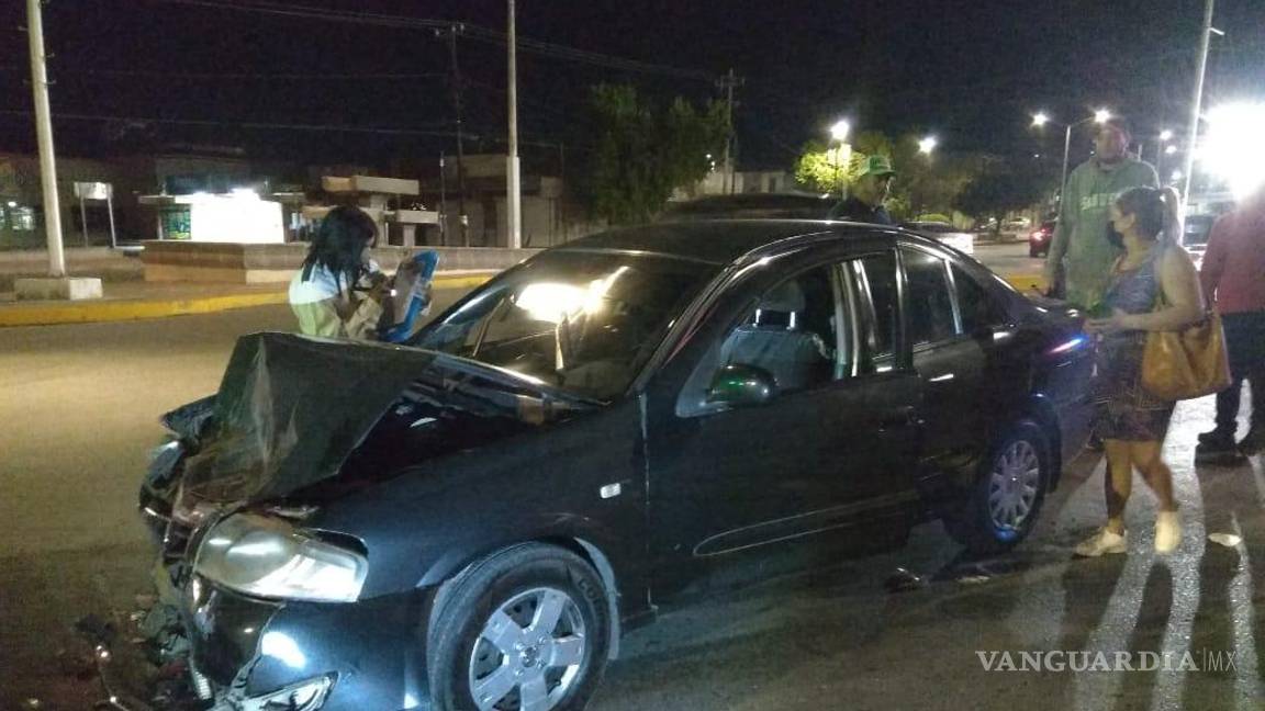 Descuido de conductores causa accidente en Calzada Madero de Saltillo, deja cinco lesionados