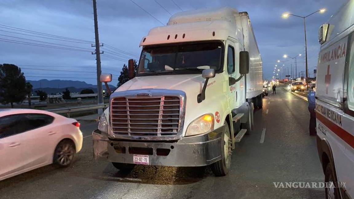 $!El peatón, aparentemente, cruzó de manera imprudente el bulevar.