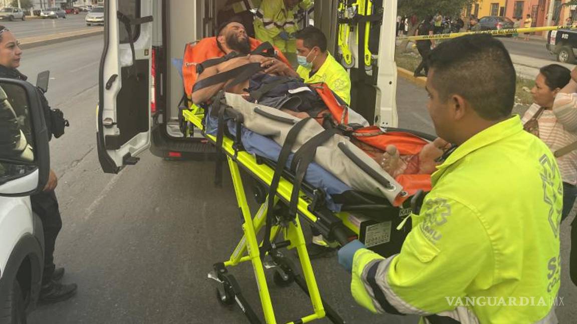 $!El hombre fue trasladado al Hospital General con dos heridas de bala.