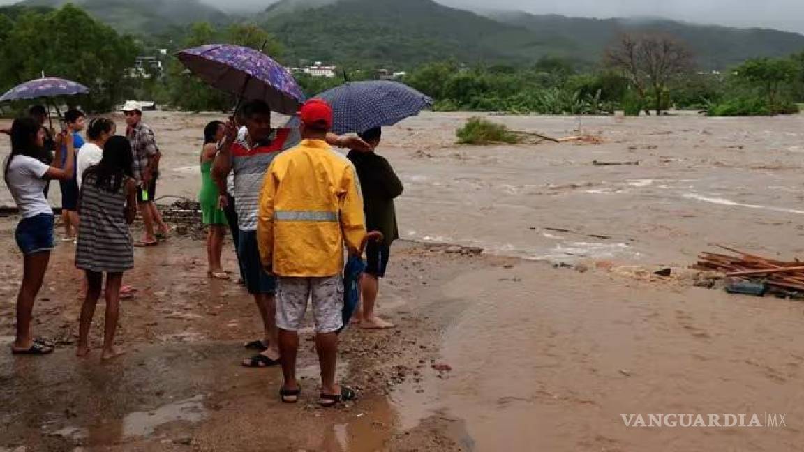 Más lluvias en México; depresión tropical Diez-E tocará tierra, afectando a estos estados