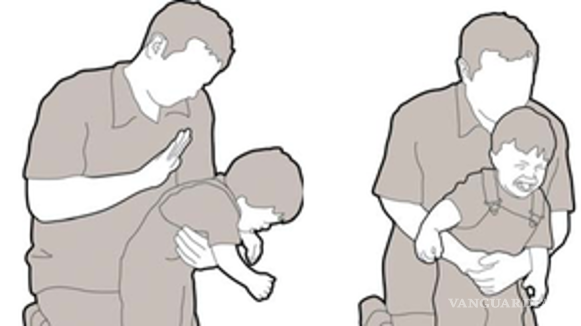 $!Maniobra de Heimlich en niños.