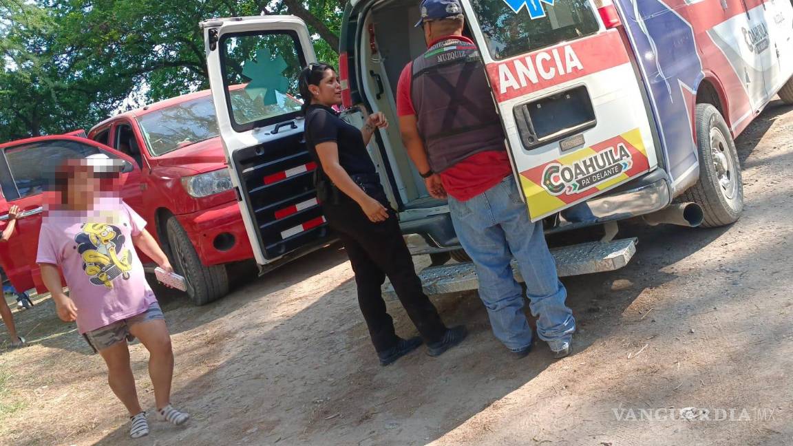 Múzquiz: rescatan a niña de 8 años que casi se ahoga en el río Sabinas