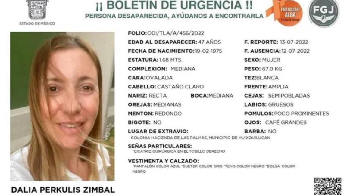 $!Fiscalía elimina ficha de búsqueda de la periodista tras el hallazgo de su cuerpo en Cuajimilpa, CDMX.