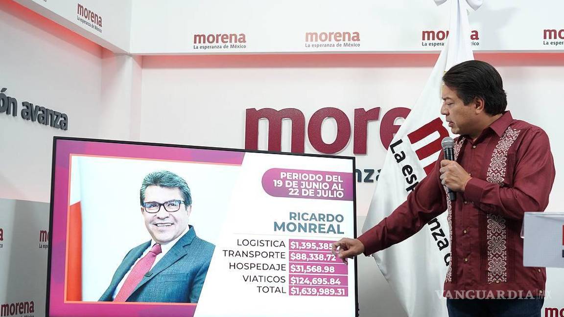 $!‘Corcholatas’ rebasan el millón de gastos en giras cada uno, del 19 de junio al 23 de julio