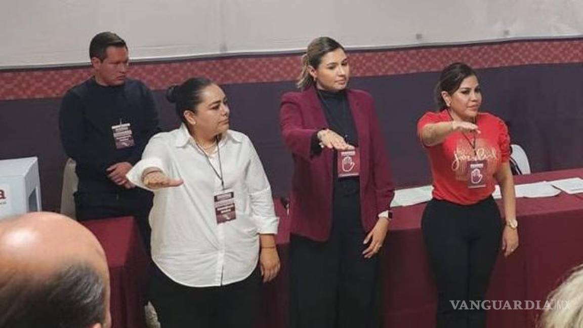 $!El Consejo designó a como Presidenta a Mirsa Berenice Suárez Maldonado, en la Secretaría de Organización a Noemí Anaya Villegas y Finanzas a María Paola Cruz Torres.